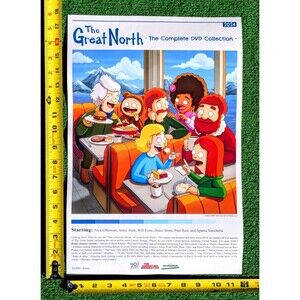 The Great North 12"x18" Original Promo TV Poster SDCC 2024 Hulu Animayhem New